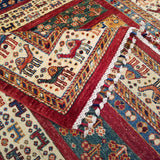 5'9" x 7'10"   Khorjin Rug Angle View