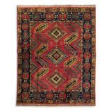 6'6" x 8'2"   Yamut Rug Top View