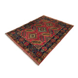 6'6" x 8'2"   Yamut Rug Angle View