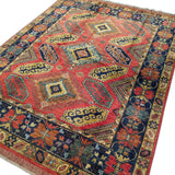 6'6" x 8'2"   Yamut Rug Angle View