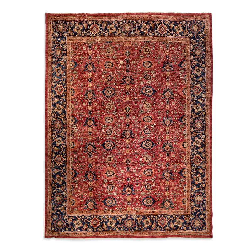 7'10" x 9'8"   Veramin Rug Top View