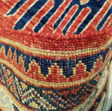 2'7" x 9'9"   Heriz Runner Rug Back View