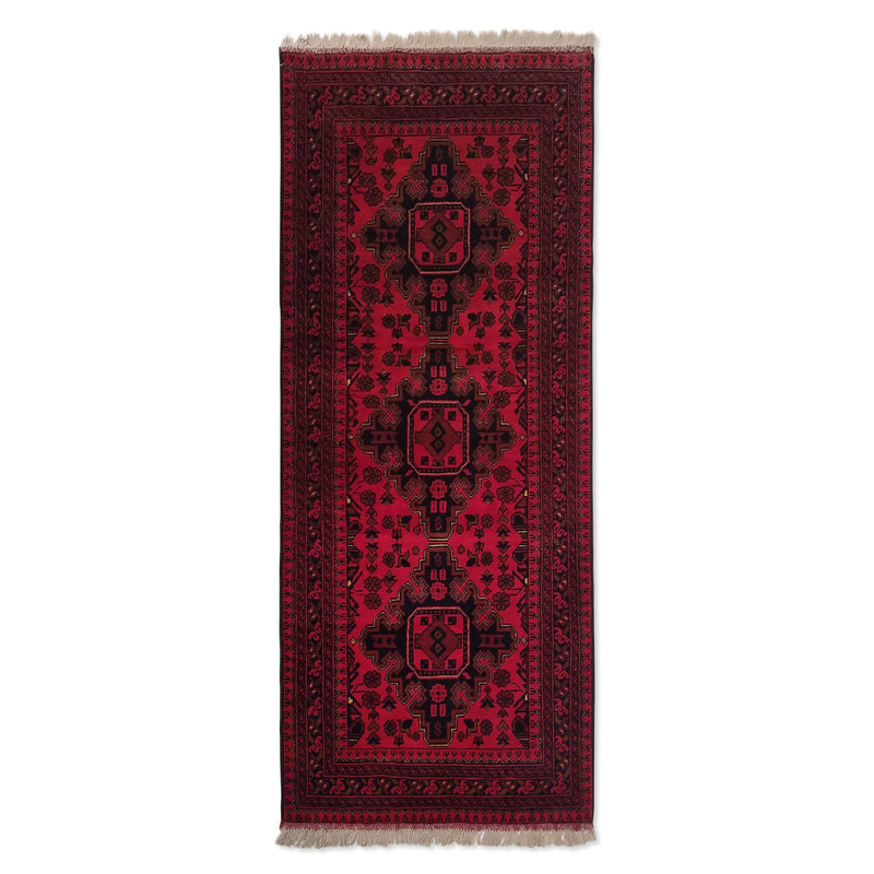 2'7" x 6'4"   Kunduz Runner Rug Top View