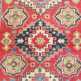4'0" x 5'8"   Kazak Rug Angle View