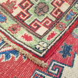 4'0" x 5'8"   Kazak Rug Back View