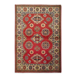 4'0" x 5'10"   Kazak Rug Top View