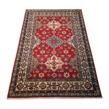 3'11" x 5'10"   Kazak Rug Angle View