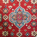 3'11" x 5'10"   Kazak Rug Back View