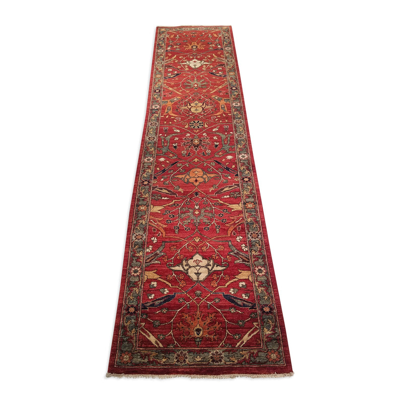 2'6" x 11'1"   Choeb Runner Rug Angle View