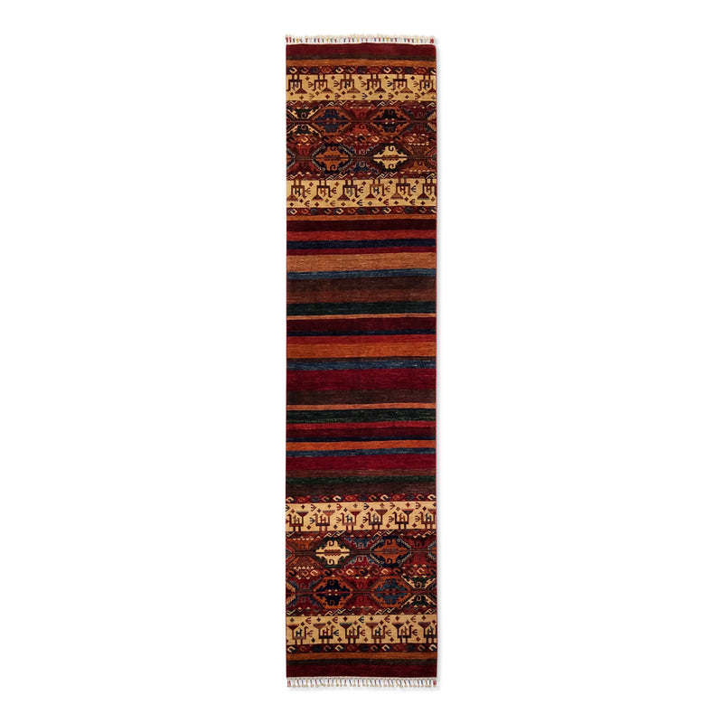 2'7" x 10'11"   Khorjin Runner Rug Top View