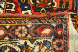 7'3" x 10'0"   Antique Persian Bakhtiar Garden of Eden Rug Angle View