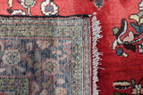5'3" x 8'0"   Persian Hamadan Borjalou Rug Back View