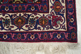 5'0" x 7'0"   Antique Persian Veramin Rug Angle View