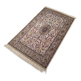 3'0" x 5'0"   Silk Chinese Hereke Rug Angle View