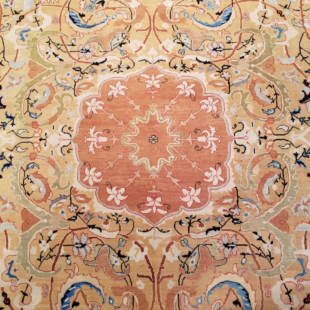 9'10" x 14'0"   Chinese Polonese Design Rug Angle View