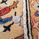 9'10" x 14'0"   Chinese Polonese Design Rug Back View