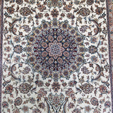 3'0" x 5'0"   Silk Chinese Hereke Rug Angle View