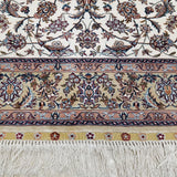 3'0" x 5'0"   Silk Chinese Hereke Rug Angle View