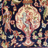 3'0" x 5'0"   Silk Chinese Hereke Rug Angle View