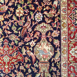 3'0" x 5'0"   Silk Chinese Hereke Rug Angle View