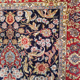 3'0" x 5'0"   Silk Chinese Hereke Rug Angle View