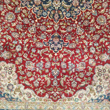4'0" x 6'0"   Silk Chinese Hereke Rug Angle View