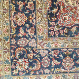 4'0" x 6'0"   Silk Chinese Hereke Rug Angle View
