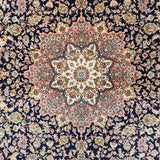 4'0" x 6'0"   Silk Chinese Hereke Rug Angle View