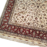 6'0" x 9'0"   Silk Chinese Hereke Rug Angle View
