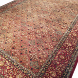 10'4" x 14'4"   Indian Rug Angle View