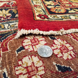 10'4" x 14'4"   Indian Rug Angle View