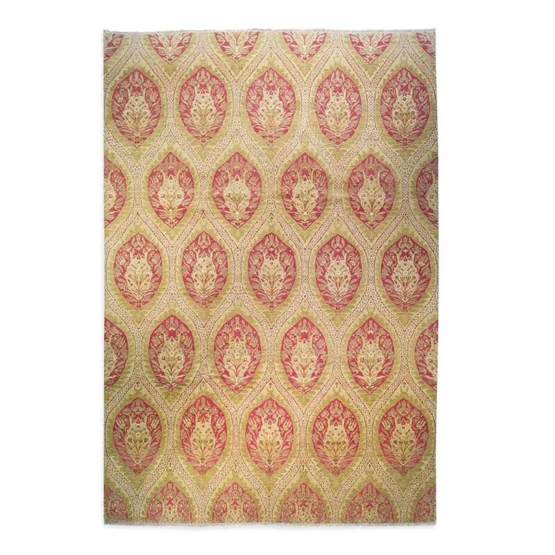 9'5" x 12'9"   Indian Ottoman Rug Top View