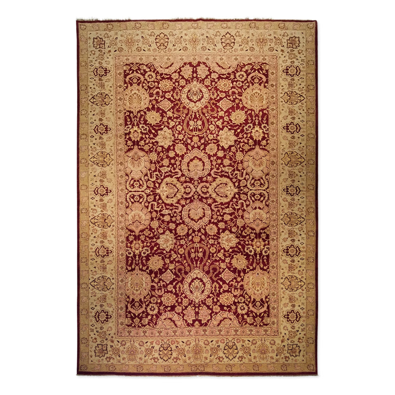 10'0" x 14'8"   Indian Rug Top View