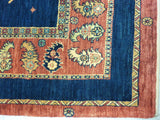 5'9" x 8'3"   Persian Kashkuli Rug Angle View