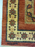 3'7" x 4'11"   Persian Kashkuli Rug Angle View