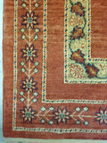 3'8" x 5'3"   Persian Kashkuli Rug Back View
