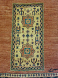 2'8" x 6'7"   Persian Kashkuli Runner Rug Angle View