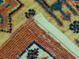 2'8" x 6'7"   Persian Kashkuli Runner Rug Back View