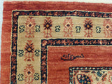 4'8" x 6'10"   Persian Kashkuli Rug Angle View
