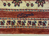5'8" x 7'8"   Persian Kashkuli Rug Angle View