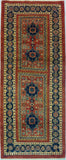 2'9" x 6'8"   Persian Kashkuli Runner Rug Top View