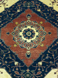 6'10" x 9'8"   Persian Kashkuli Rug Angle View