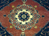 6'10" x 9'8"   Persian Kashkuli Rug Angle View