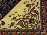 6'10" x 9'8"   Persian Kashkuli Rug Angle View