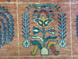 3'8" x 5'1"   Persian Kashkuli Rug Angle View