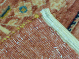 3'6" x 4'10"   Persian Kashkuli Rug Back View