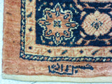3'8" x 5'5"   Persian Kashkuli Rug Angle View