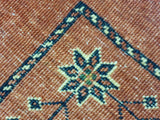 3'8" x 5'2"   Persian Kashkuli Rug Back View