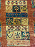 3'8" x 6'1"   Persian Kashkuli Rug Angle View