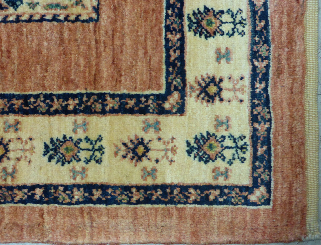 4'9" x 6'6"   Persian Kashkuli Rug Angle View